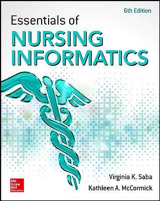 Portada del libro 9780071829557 Essentials of Nursing Informatics