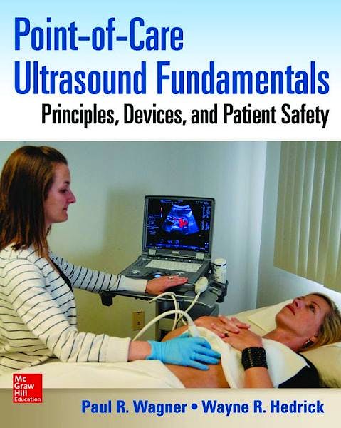 Portada del libro 9780071830027 Point-of-Care Ultrasound Fundamentals. Principles, Devices, and Patient Safety