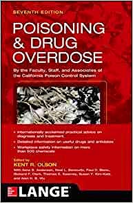Portada del libro 9780071839792 Poisoning and Drug Overdose. Lange