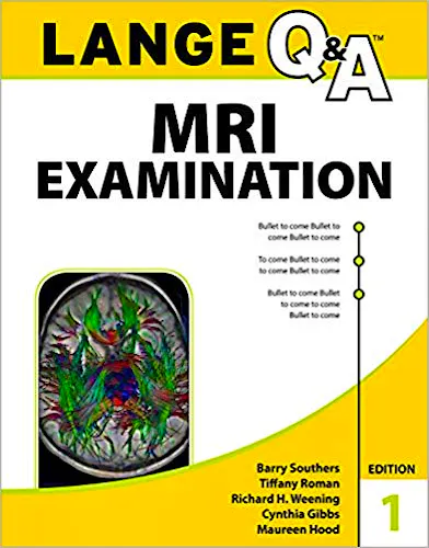 Portada del libro 9780071843690 LANGE Q&A MRI Examination