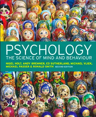 Psychology. The Science Of Mind And Behaviour: 9780077136406: Holt, N ...