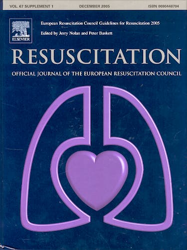 Portada del libro 9780080448701 Resuscitation. Official Journal of the European Re,vol 67,supl1,dec 05