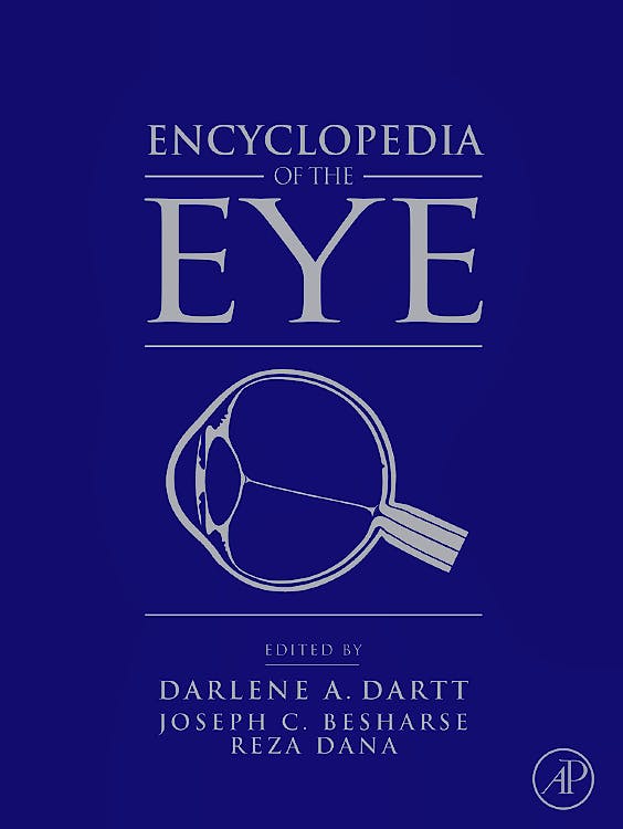 Portada del libro 9780123741981 Encyclopedia of the Eye, 4 Vols.