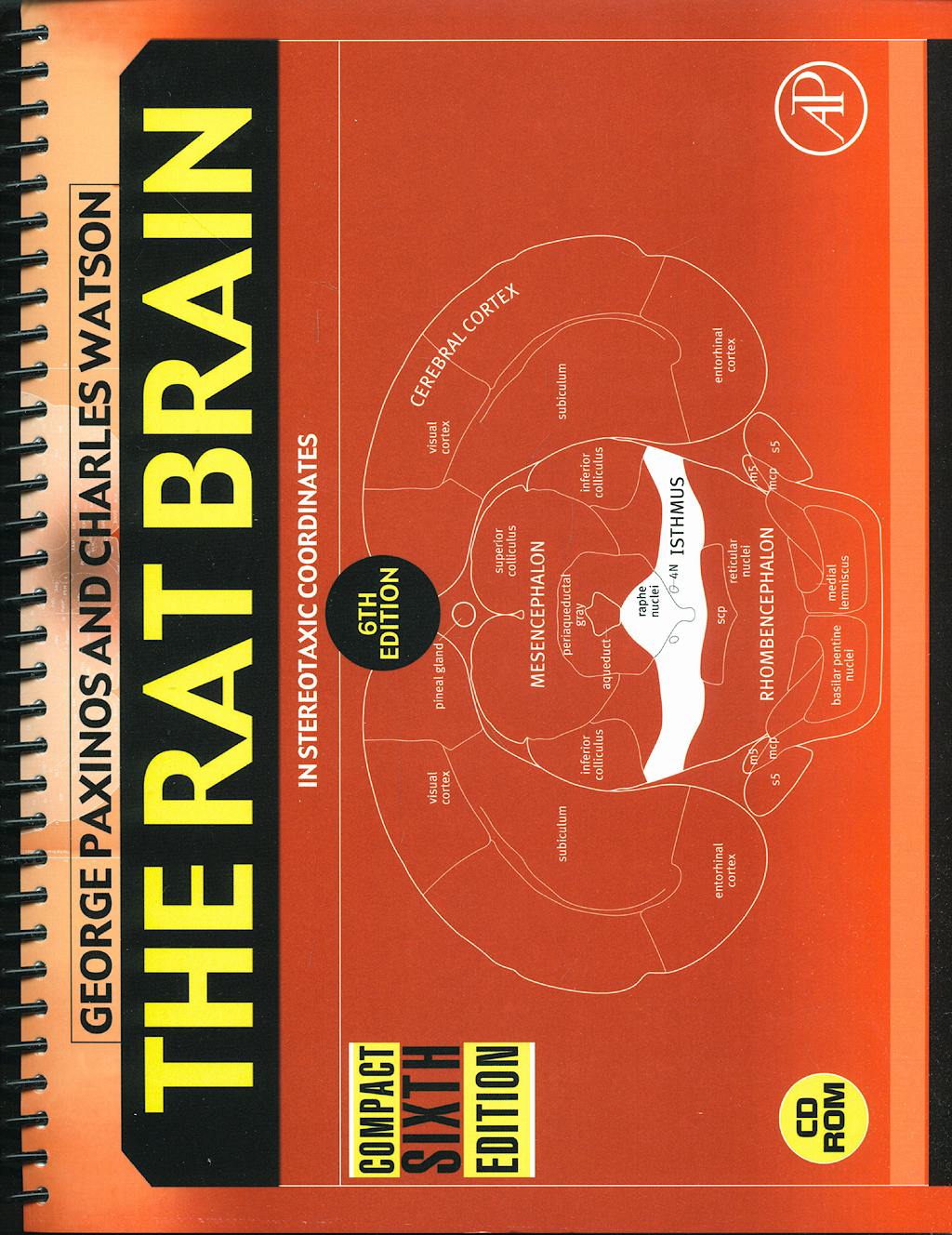 Producto: The Rat Brain in Stereotaxic Coordinates + Cd-Rom