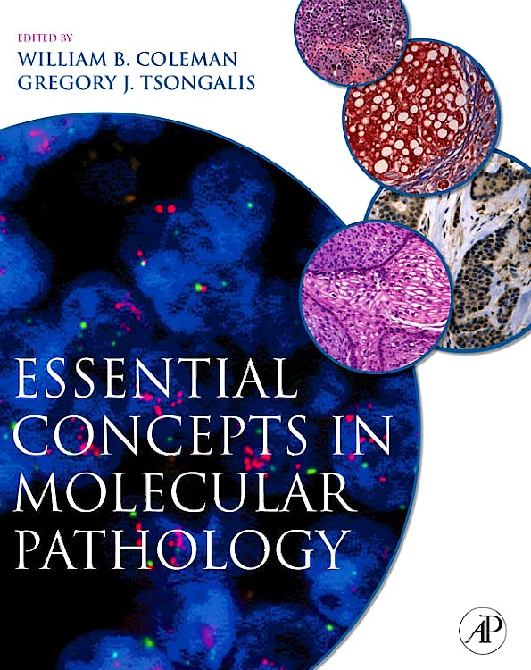 Portada del libro 9780123744180 Essential Concepts in Molecular Pathology