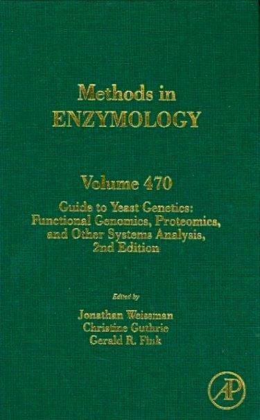 Portada del libro 9780123751720 Guide to Yeast Genetics (Methods in Enzymology, Vol. 470) (Hardcover)