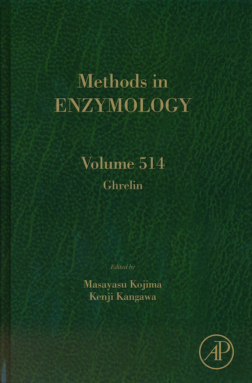 Portada del libro 9780123812728 Ghrelin (Methods in Enzymology, Vol. 514)