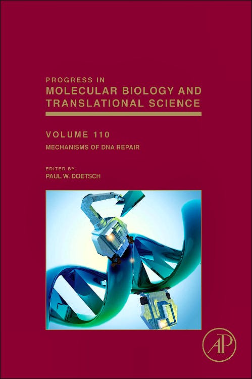 Portada del libro 9780123876652 Progress in Molecular Biology and Translational Science, Vol. 110: Mechanisms of Dna Repair