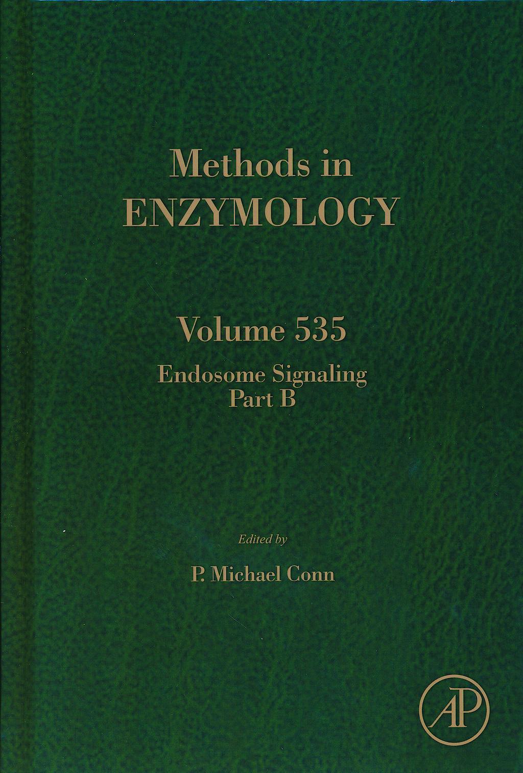 Portada del libro 9780123979254 Endosome Signalling, Part B (Methods in Enzymology, Vol. 535)