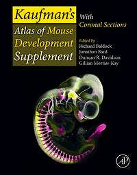 Portada del libro 9780128000434 Kaufman's Atlas of Mouse Development Supplement. With Coronal Sections