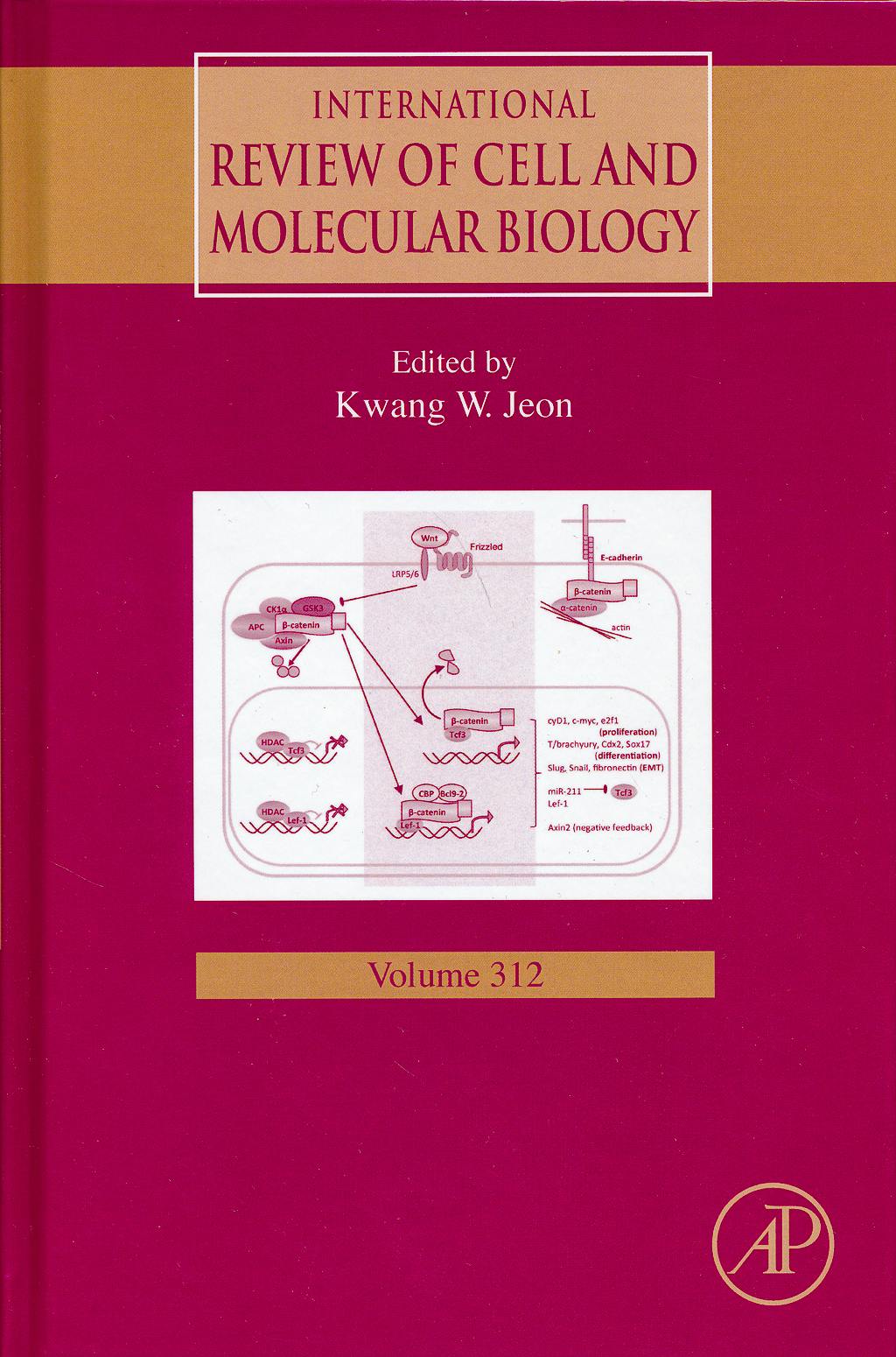 Portada del libro 9780128001783 International Review of Cell and Molecular Biology, Vol. 312