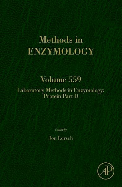 Portada del libro 9780128002797 Laboratory Methods in Enzymology: Protein Part D (Methods in Enzymology, Vol. 559)