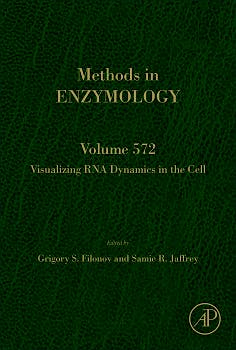 Portada del libro 9780128022924 Visualizing Rna Dynamics in the Cell (Methods in Enzymology, Vol. 572)