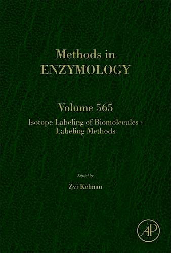 Portada del libro 9780128030486 Isotope Labeling of Biomolecules – Labeling Methods (Methods in Enzymology, Vol. 565)