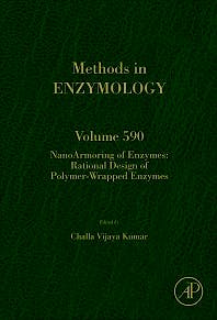Portada del libro 9780128105023 Nanoarmoring of Enzymes: Rational Design of Polymer-Wrapped Enzymes (Methods in Enzymology, Vol. 590)