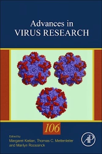 Portada del libro 9780128207543 Advances in Virus Research, Volume 106