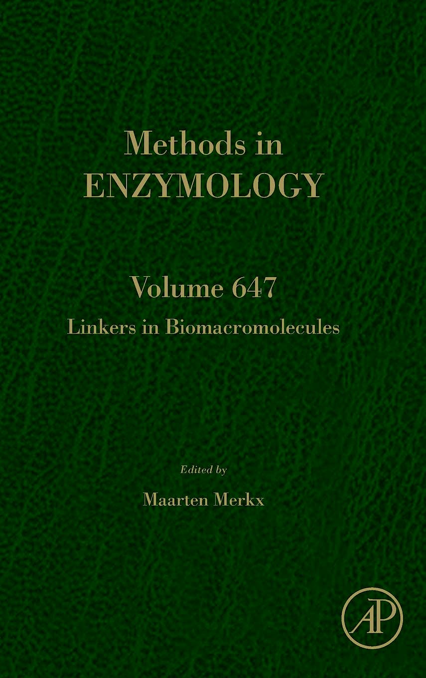 Portada del libro 9780128208182 Linkers in Biomacromolecules (Methods in Enzymology, Vol. 647)
