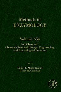 Portada del libro 9780128239247 Ion Channels: Channel Chemical Biology, Engineering, and Physiological Function (Methods in Enzymology, Vol. 654)
