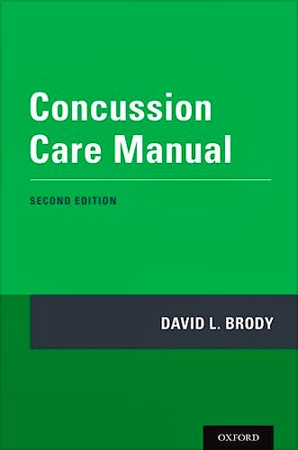 Portada del libro 9780190054793 Concussion Care Manual