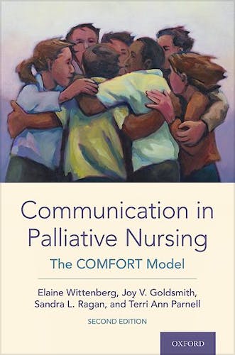 Portada del libro 9780190061326 Communication in Palliative Nursing. The COMFORT Model