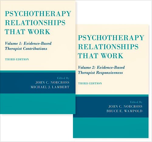 Portada del libro 9780190069292 Psychotherapy Relationships that Work, 2 Vols.