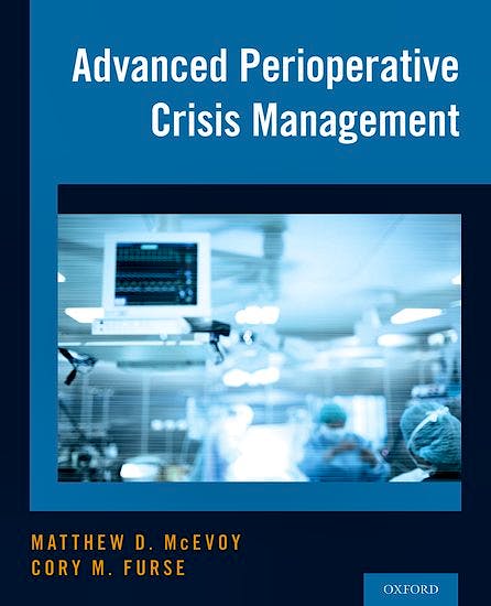 Portada del libro 9780190226459 Advanced Perioperative Crisis Management