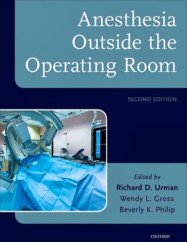 Portada del libro 9780190495756 Anesthesia Outside the Operating Room