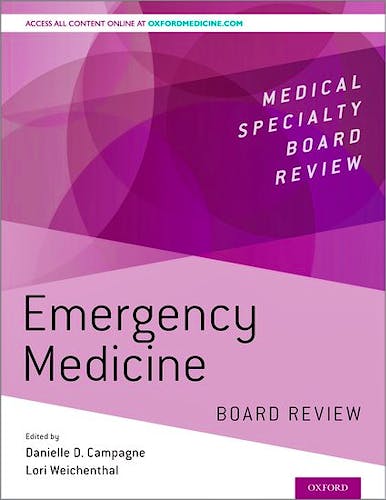 Portada del libro 9780190852955 Emergency Medicine Board Review