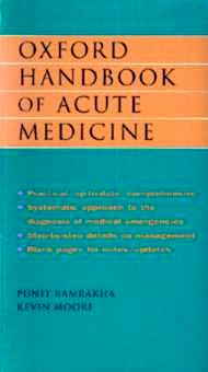 Portada del libro 9780192626820 Oxford Handbook of Acute Medicine
