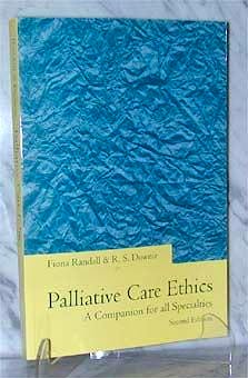 Portada del libro 9780192630681 Palliative Care Ethics