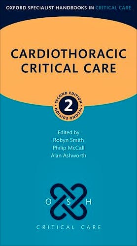 Portada del libro 9780192897862 Cardiothoracic Critical Care