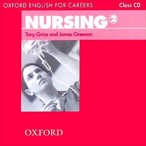 Portada del libro 9780194569910 Oxford English for Careers. Nursing 2 Class CD