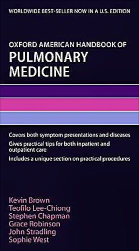 Portada del libro 9780195329568 Oxford American Handbook of Pulmonary Medicine