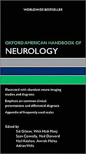 Portada del libro 9780195369793 Oxford American Handbook of Neurology