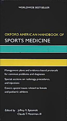 Portada del libro 9780195372199 Oxford American Handbook of Sports Medicine