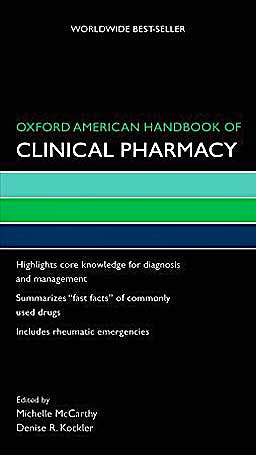 Portada del libro 9780195375107 Oxford American Handbook of Clinical Pharmacy (Oxford American Handbooks of Medicine)
