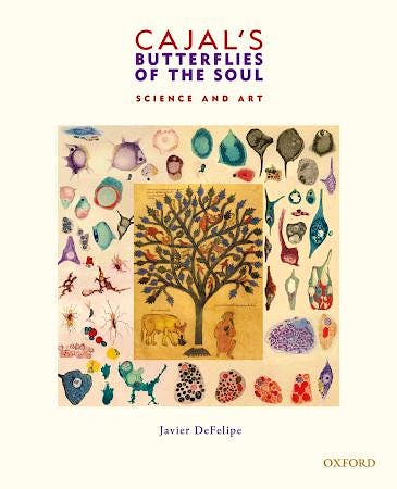 Portada del libro 9780195392708 Cajal's Butterflies of the Soul. Science and Art