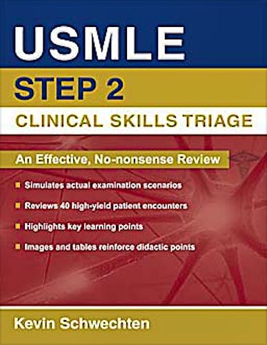 Portada del libro 9780195398236 USMLE Step 2 Clinical Skills Triage. A Guide to Honing Clinical Skills
