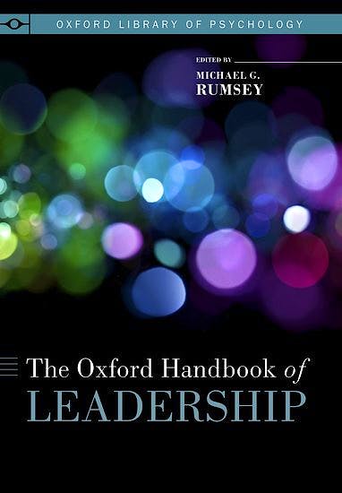 Portada del libro 9780195398793 Oxford Handbook of Leadership (Oxford Library of Psychology)