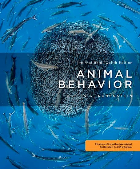 Portada del libro 9780197573822 Animal Behavior. International Edition