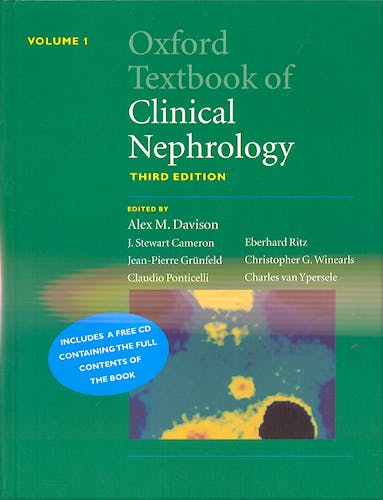 Portada del libro 9780198508243 Oxford Textbook of Clinical Nephrology, 3 Vols.