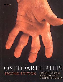 Portada del libro 9780198509677 Osteoarthritis