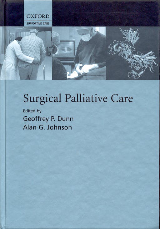 Portada del libro 9780198510000 Surgical Palliative Care