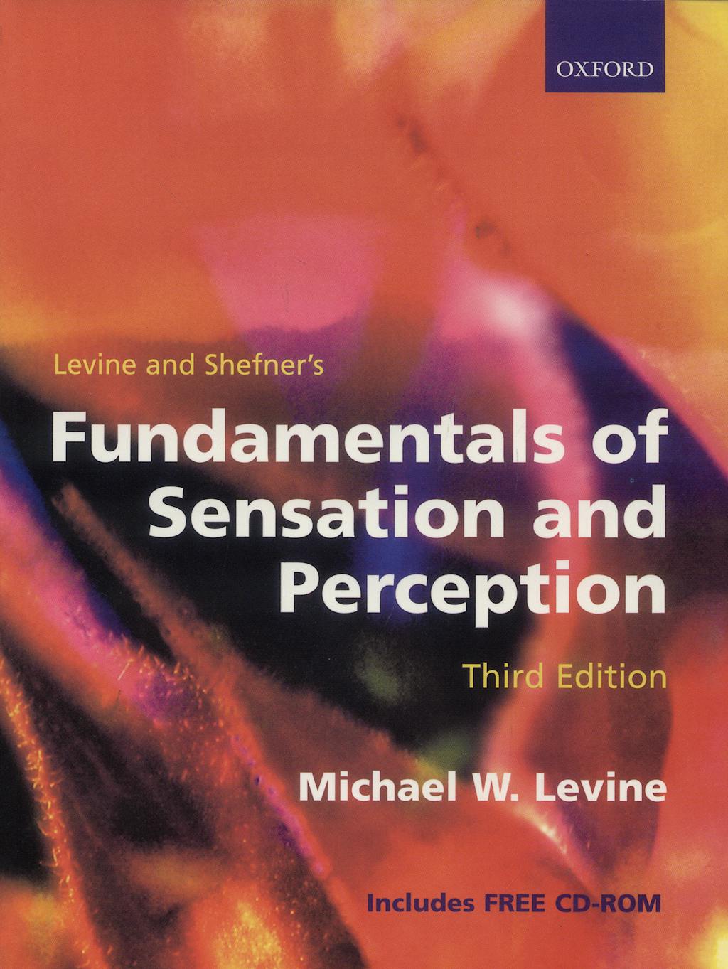 Portada del libro 9780198524663 Fundamentals of Sensation and Perception