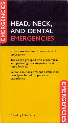 Portada del libro 9780198529101 Head, Neck, and Dental Emergencies