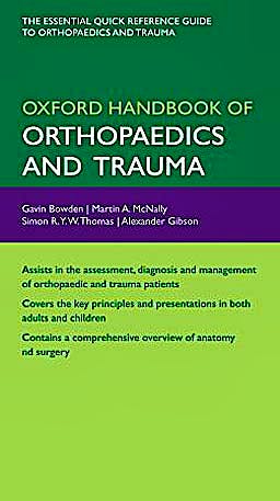 Portada del libro 9780198569589 Oxford Handbook of Orthopaedics and Trauma