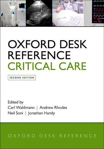 Portada del libro 9780198723561 Oxford Desk Reference. Critical Care