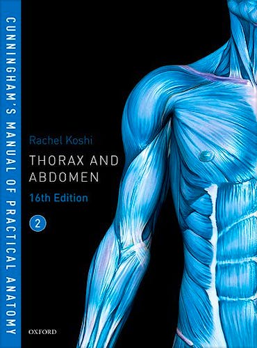 Portada del libro 9780198749370 Cunningham's Manual of Practical Anatomy, Vol. 2: Thorax and Abdomen