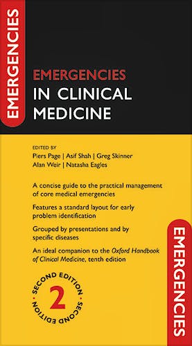 Portada del libro 9780198779117 Emergencies in Clinical Medicine