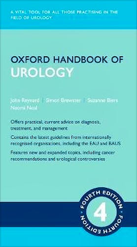 Portada del libro 9780198783480 Oxford Handbook of Urology